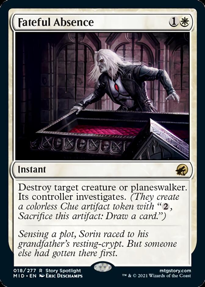 Fateful Absence (18) [Innistrad: Midnight Hunt]