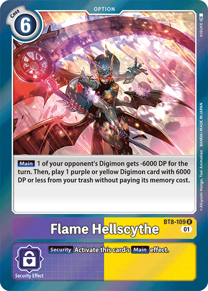 Flame Hellscythe (BT8-109 R) [New Awakening]