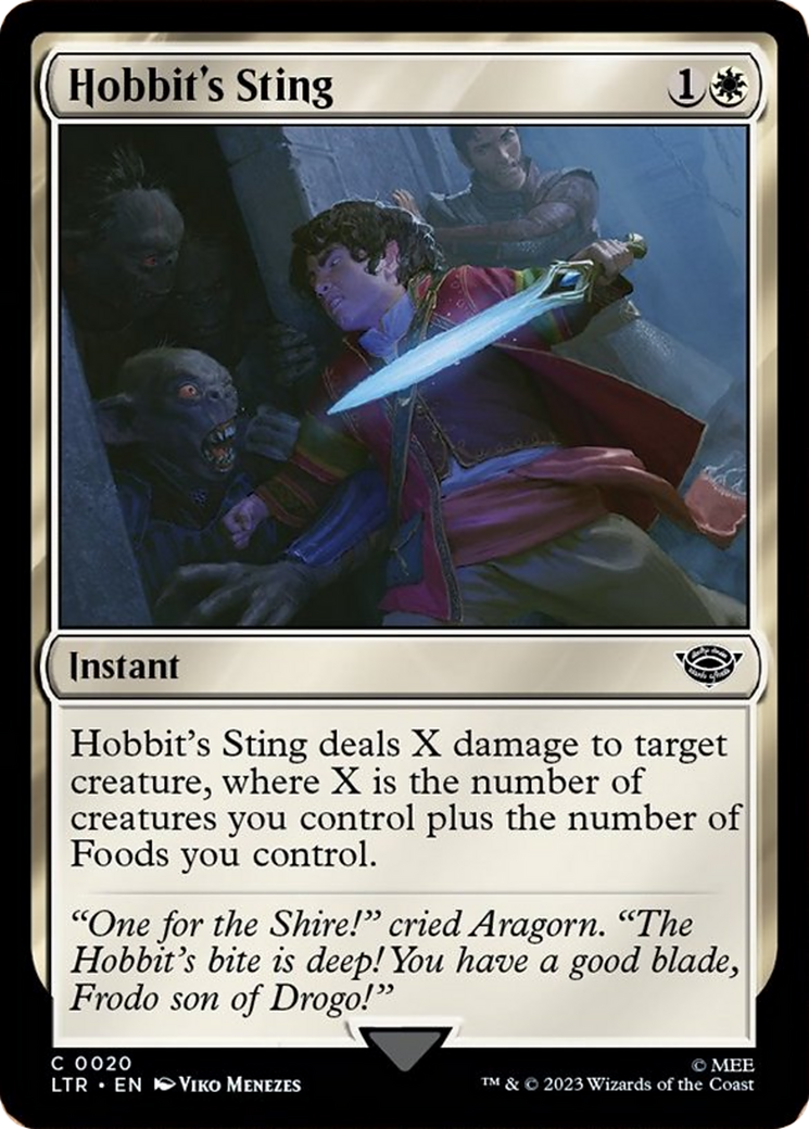 Hobbit's Sting (20) [Universes Beyond: The Lord of the Rings: Tales of Middle-earth]