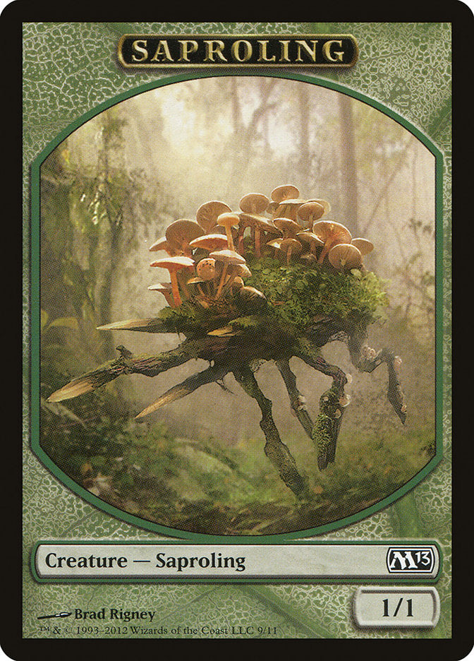 Saproling Token (9) [Magic 2013 (M13)]