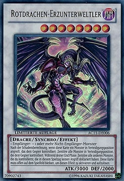 Image for Red Dragon Archfiend (German) - "Rotdrachen-Erzunterweltler" (AC11-DE006) [Advent Calendar 2011 (Adventskalender)] - YuGiOh