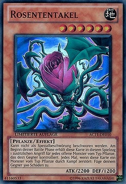 Image for Rose Tentacles (German) - "Rosententakel" (AC11-DE010) [Advent Calendar 2011 (Adventskalender)] - YuGiOh