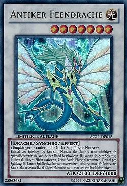 Image for Ancient Fairy Dragon (German) - "Antiker Feendrache" (AC11-DE012) [Advent Calendar 2011 (Adventskalender)] - YuGiOh