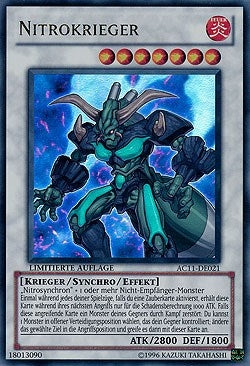 Image for Nitro Warrior (German) - "Nitrokrieger" (AC11-DE021) [Advent Calendar 2011 (Adventskalender)] - YuGiOh