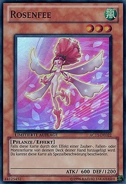 Image for Rose Fairy (German) - "Rosenfee" (AC11-DE022) [Advent Calendar 2011 (Adventskalender)] - YuGiOh