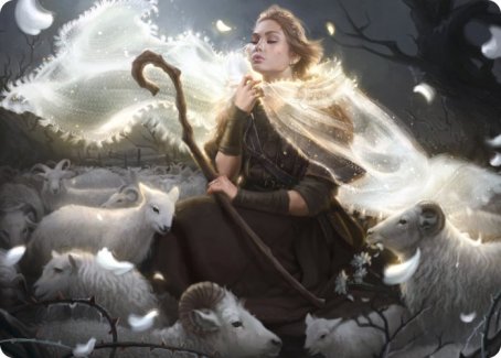 Ancestor's Embrace Art Card (4) [Art Series: Innistrad: Crimson Vow]