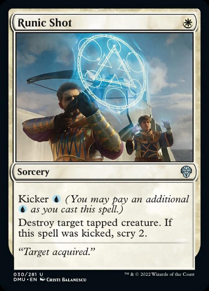 Runic Shot (30) [Dominaria United]