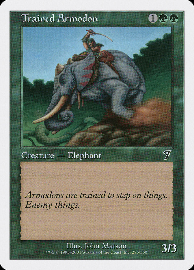 Trained Armodon (275) [7th Edition]