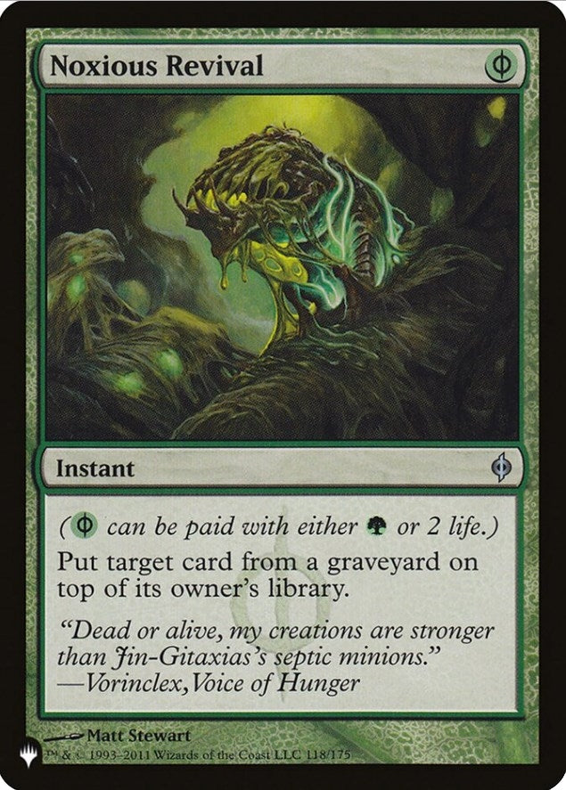 Noxious Revival [The List]
