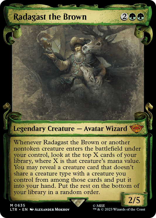 Radagast the Brown [The Lord of the Rings: Tales of Middle-Earth Showcase Scrolls]