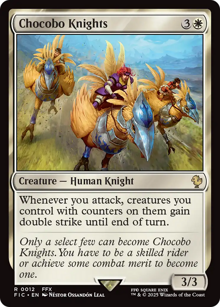 Chocobo Knights (12) [Commander: FINAL FANTASY]
