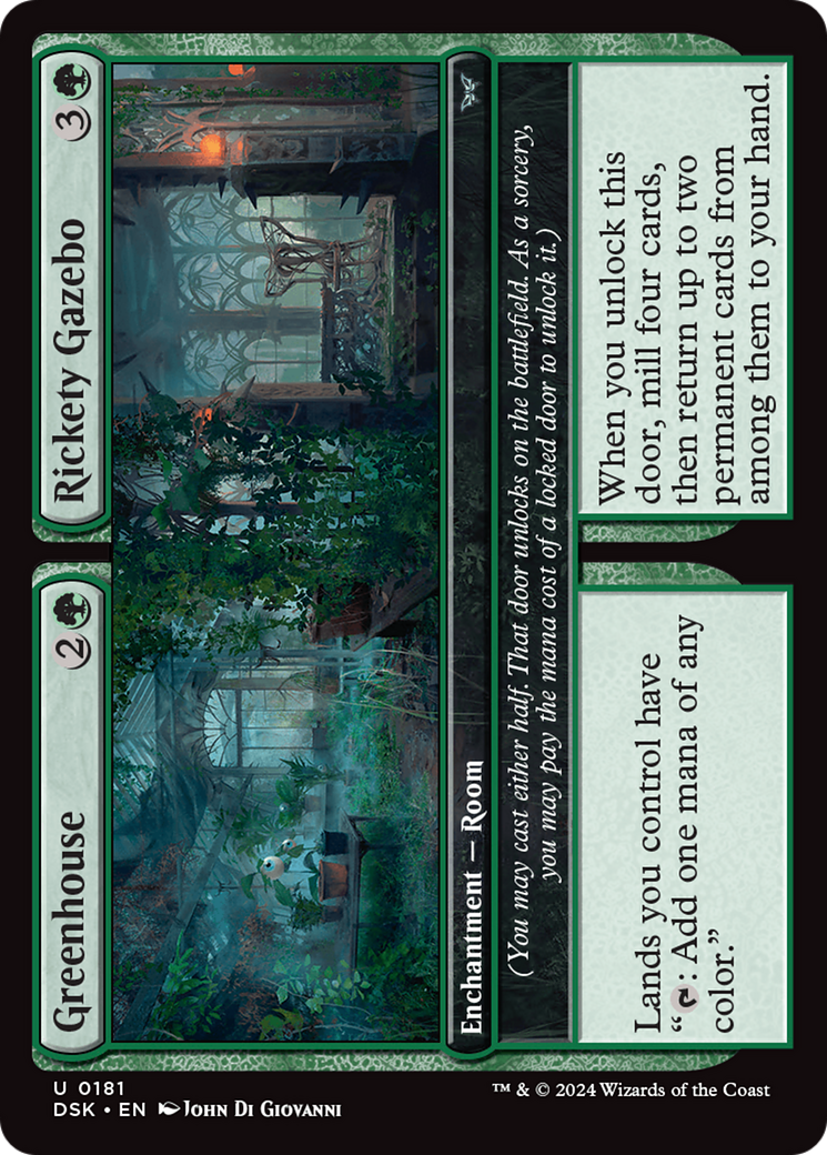 Greenhouse // Rickety Gazebo (181) [Duskmourn: House of Horror]