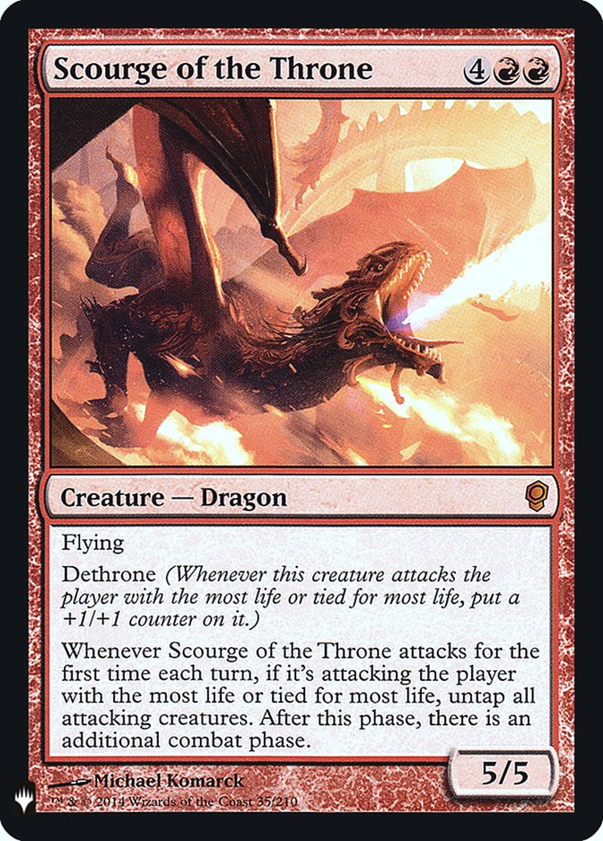 Scourge of the Throne (35) [The List Reprints]