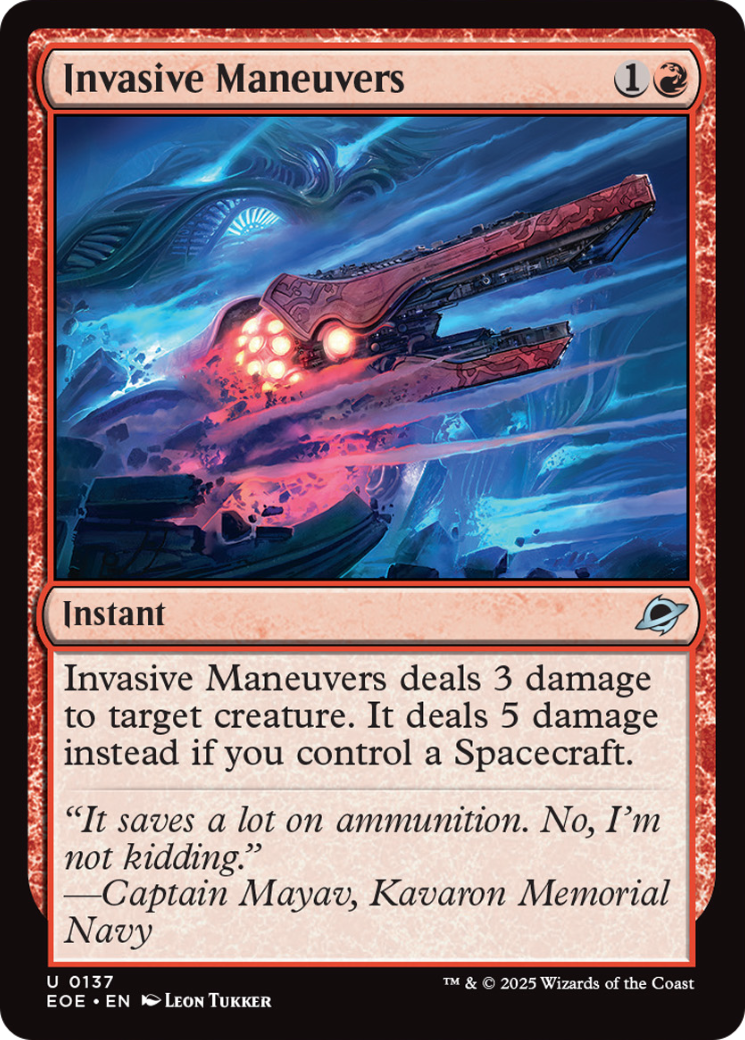 Invasive Maneuvers (137) [Edge of Eternities]
