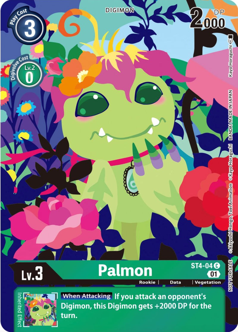 Palmon (Tamer's Card Set 2 Floral Fun) (ST4-04 C) [Starter Deck 04: Giga Green]