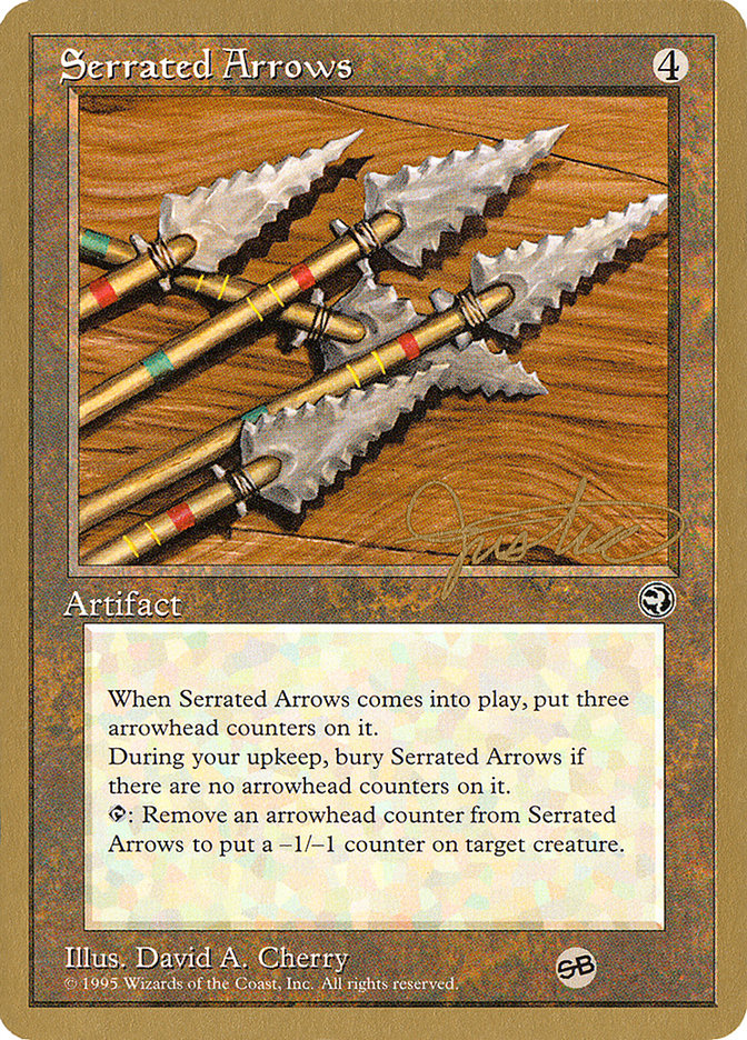 Serrated Arrows - 1996 Mark Justice (HML) (SB) [World Championship Decks]