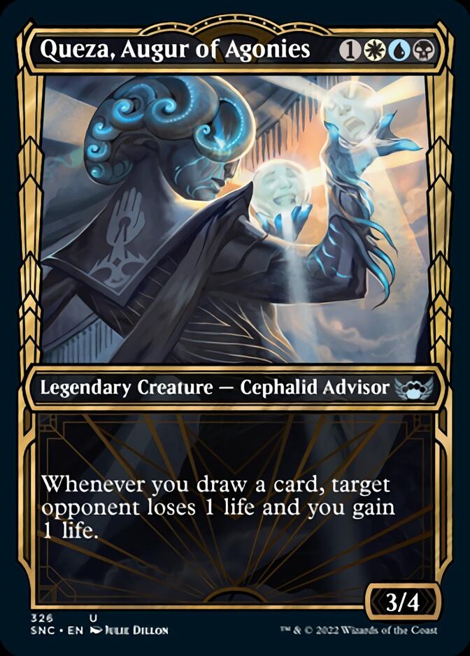 Queza, Augur of Agonies (Showcase) (326) [Streets of New Capenna]