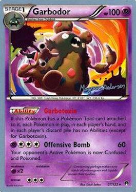Garbodor (57) - 2018 (Magnus Pedersen) (57/122) [World Championship Decks]