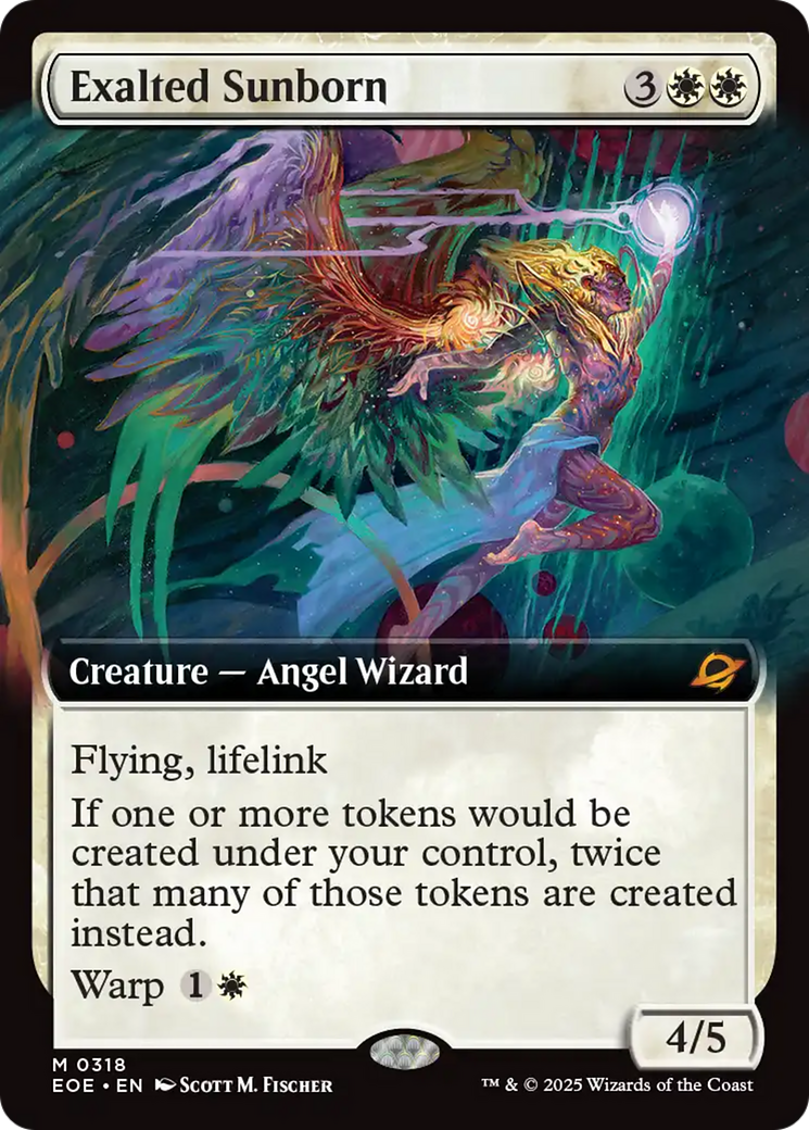 Exalted Sunborn (Extended Art) (318) [Edge of Eternities]
