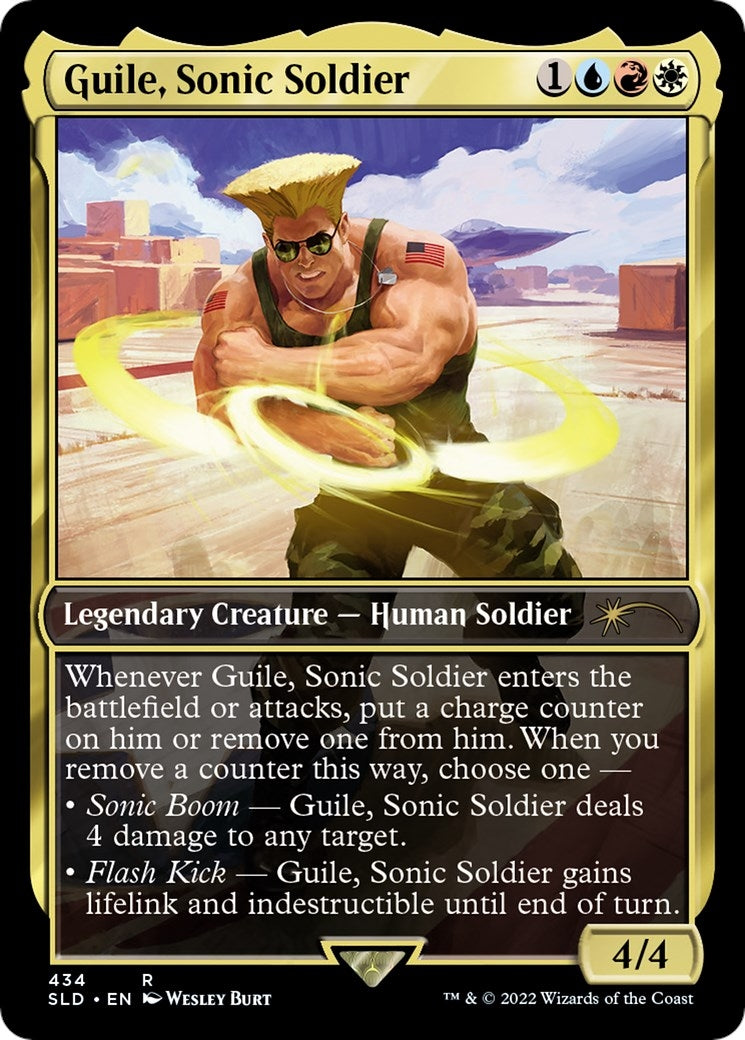 Guile, Sonic Soldier (434) [Secret Lair Drop Series]
