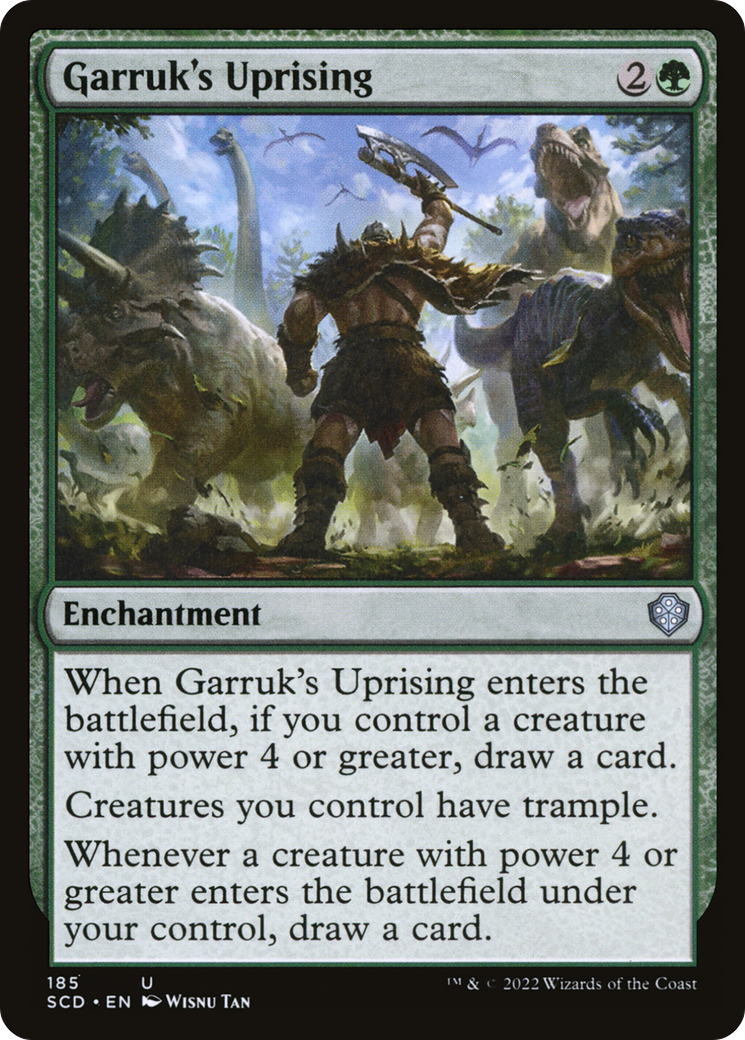 Garruk's Uprising (185) [Starter Commander Decks]