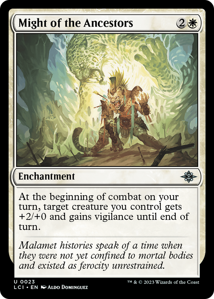 Might of the Ancestors (23) [The Lost Caverns of Ixalan]