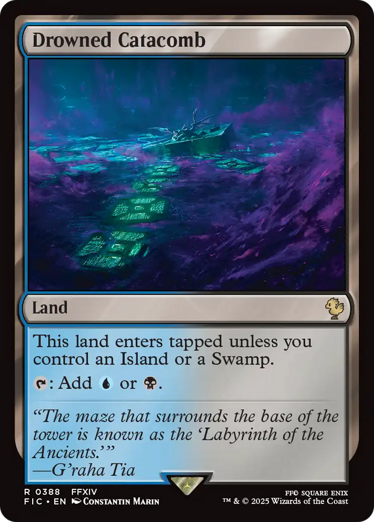 Drowned Catacomb (388) [Commander: FINAL FANTASY]