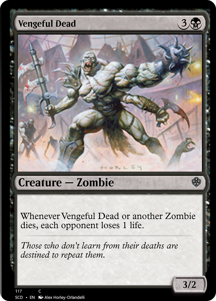 Vengeful Dead (117) [Starter Commander Decks]