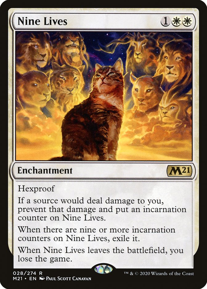 Nine Lives (28) [Core Set 2021]