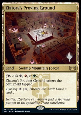 Ziatora's Proving Ground (261) [Promo Pack: Streets of New Capenna]