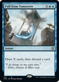 Pull from Tomorrow [Commander Legends: Battle for Baldur's Gate]