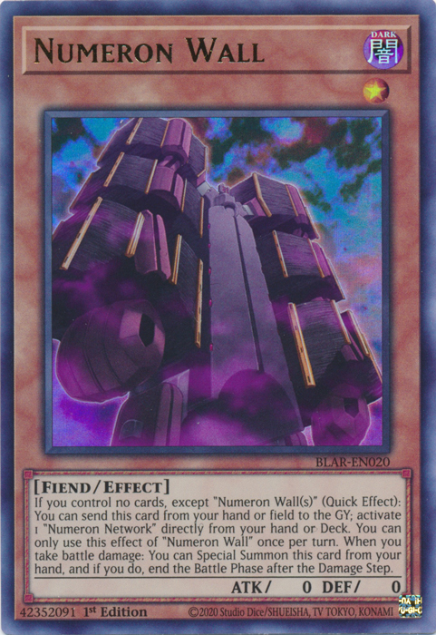 Numeron Wall (BLAR-EN020) [Battles of Legend: Armageddon]