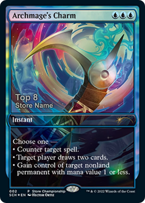 Image for Archmage's Charm (Top 8) (2) - Magic: The Gathering
