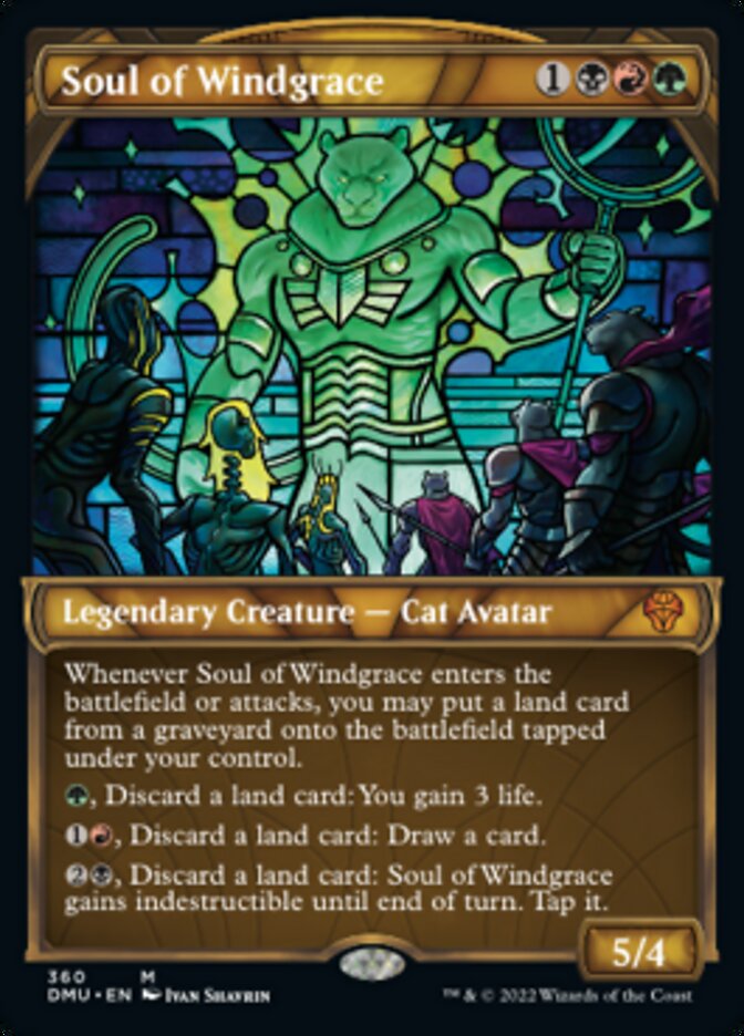 Soul of Windgrace (Textured Foil) (360) [Dominaria United]