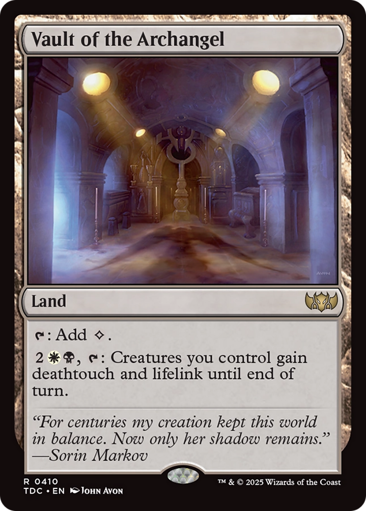 Vault of the Archangel (410) [Commander: Tarkir: Dragonstorm]