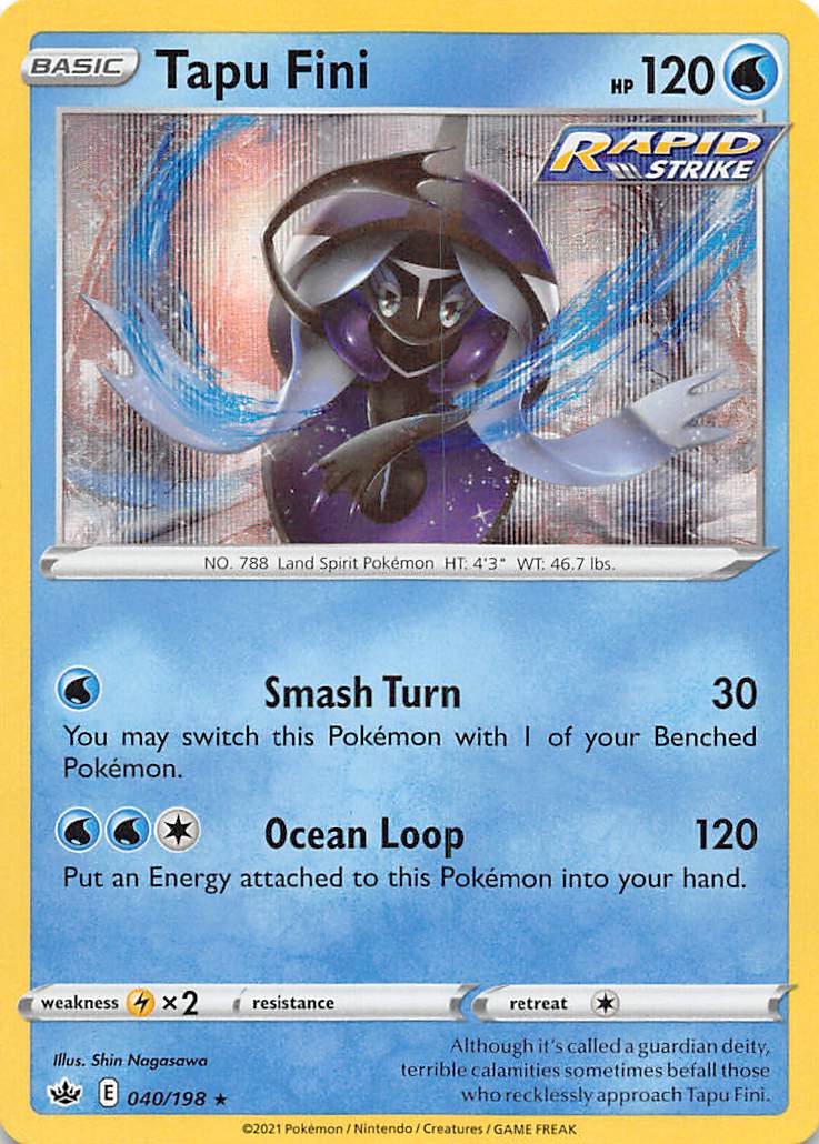 Tapu Fini (040/198) [SWSH06: Chilling Reign]