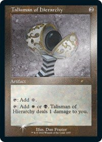 Talisman of Hierarchy (Foil Etched) [Secret Lair Drop Series]