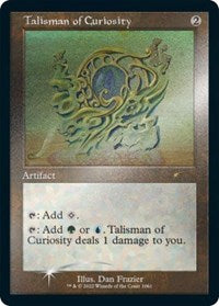Talisman of Curiosity (Foil Etched) [Secret Lair Drop Series]