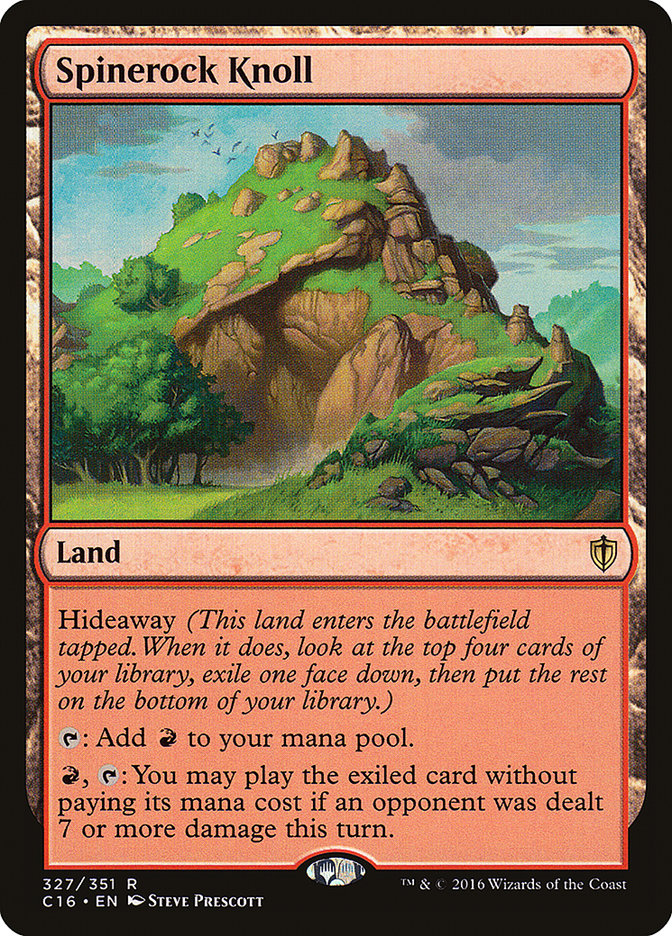 Spinerock Knoll (327) [Commander 2016]