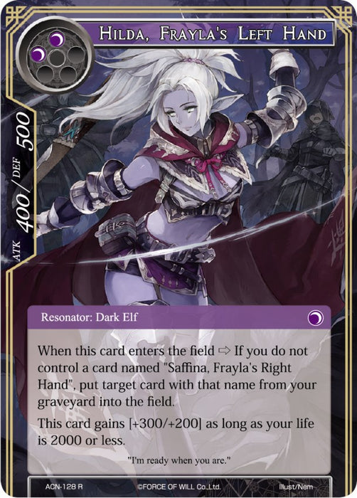Hilda, Frayla's Left Hand (ACN-128) [Ancient Nights]