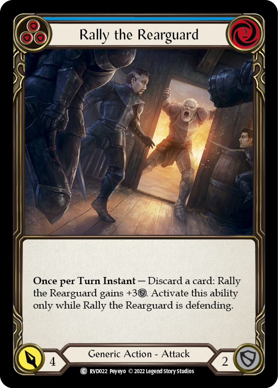 Rally the Rearguard (RVD022) [Classic Battles: Rhinar vs Dorinthea]