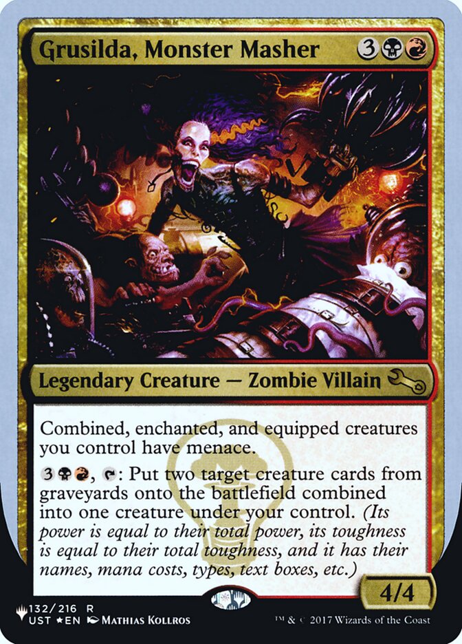 Grusilda, Monster Masher (132/216) [The List Reprints]