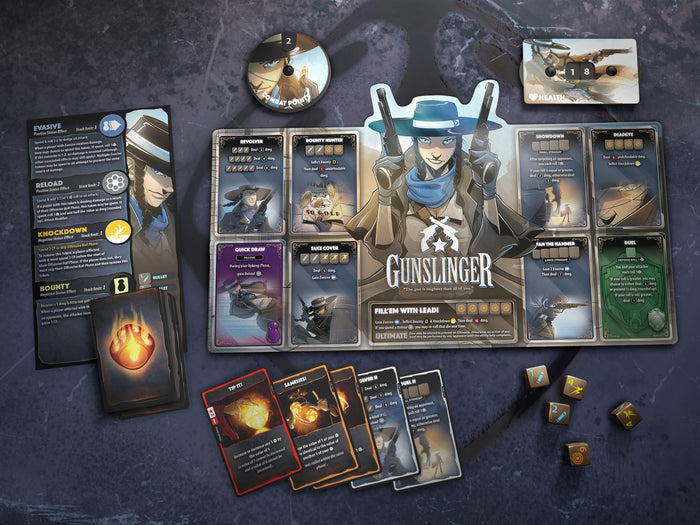 Dice Throne - Gunslinger vs Samurai