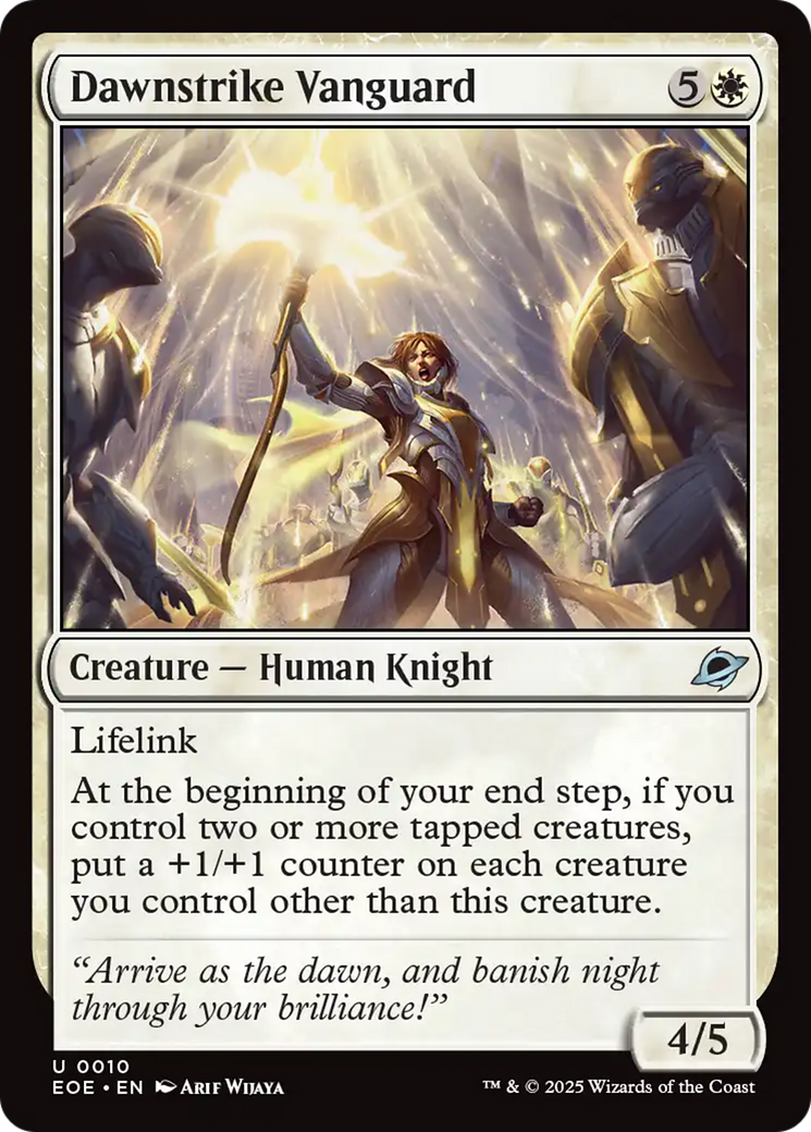 Dawnstrike Vanguard (10) [Edge of Eternities]