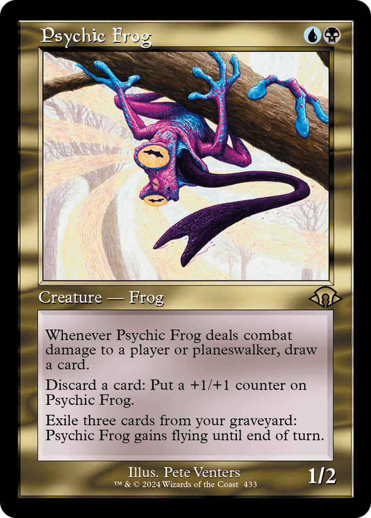 Psychic Frog (Retro Frame) (433) [Modern Horizons 3]