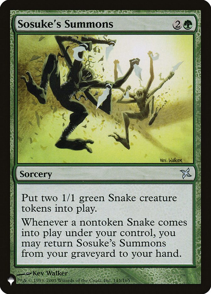 Sosuke's Summons (145/165) [The List Reprints]