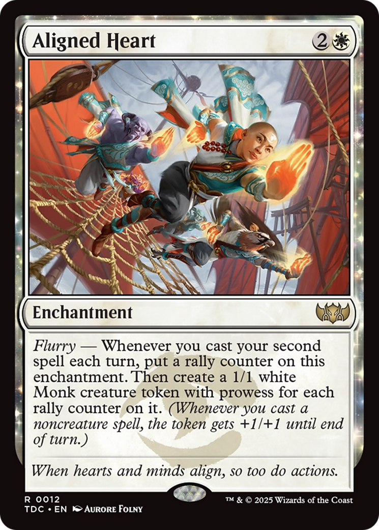 Aligned Heart (12) [Commander: Tarkir: Dragonstorm]