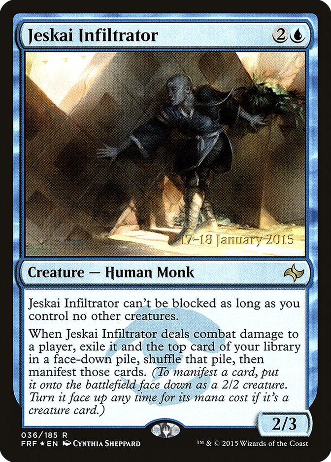 Jeskai Infiltrator (36) [Prerelease Cards]