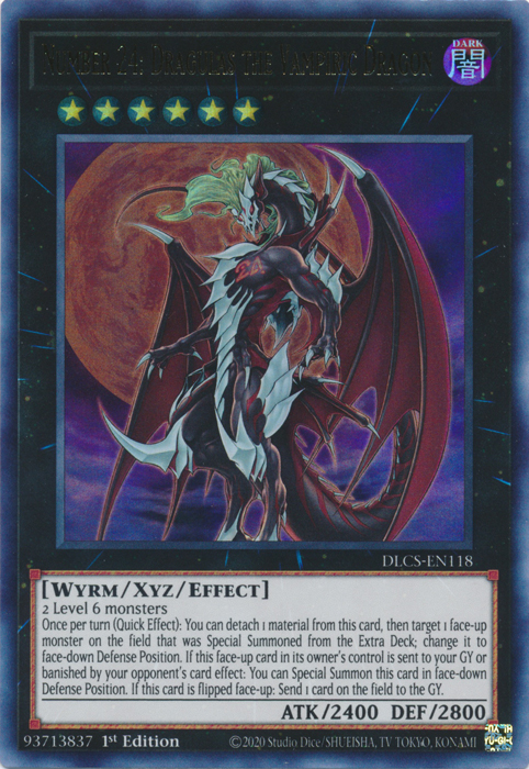 Number 24: Dragulas the Vampiric Dragon (DLCS-EN118) [Dragons of Legend: The Complete Series]