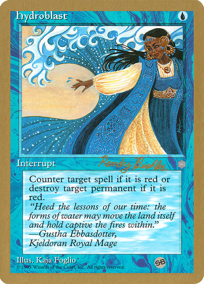 Hydroblast - 1998 Randy Buehler (ICE) (SB) [World Championship Decks]